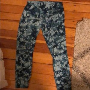 Lululemon Flywheel Tie Dye Leggings